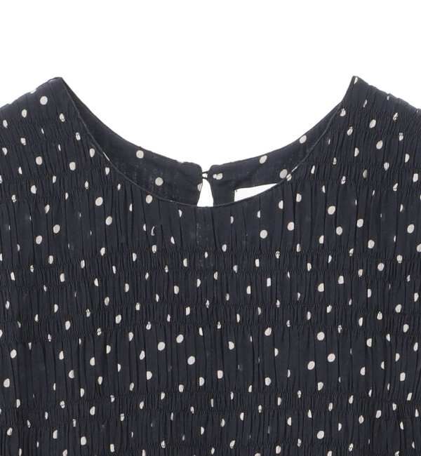 TIARA「《別注》【ne Quittez pas/ヌキテパ】ノースリーブドットワンピース」|ワンピース|