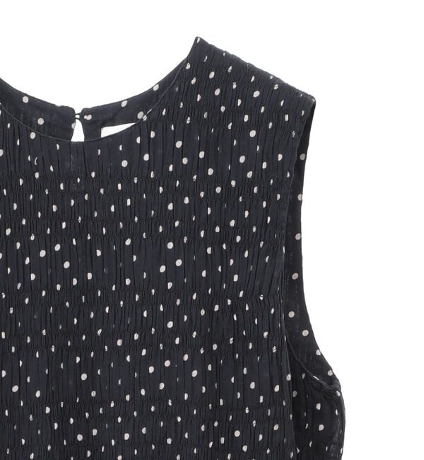 TIARA「《別注》【ne Quittez pas/ヌキテパ】ノースリーブドットワンピース」|ワンピース|