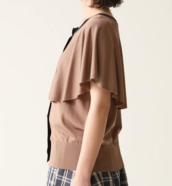 TIARA「ケープカラーニット」|ニット・セーター|
