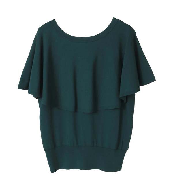 TIARA「ケープカラーニット」|ニット・セーター|