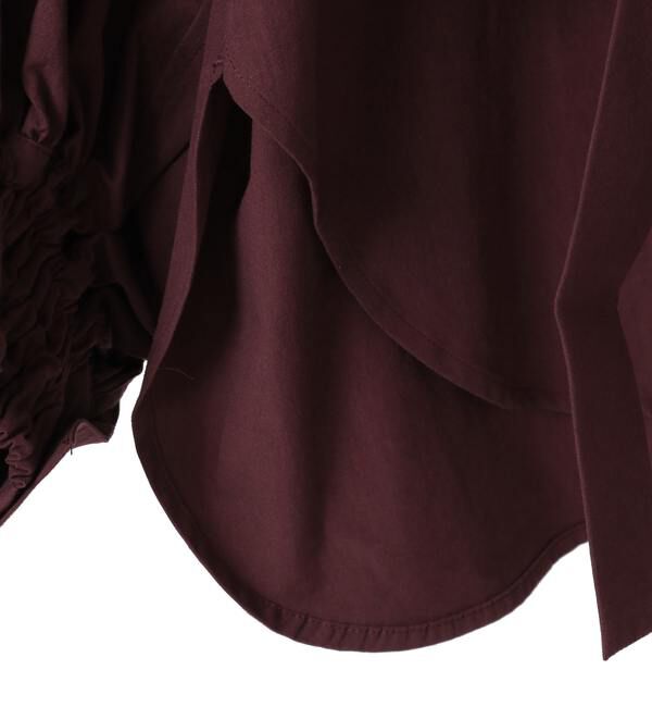 TIARA「ギャザースリーブシャツ」|シャツ・ブラウス|