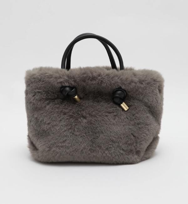 TIARA「【VIOLAd'ORO/ヴィオラドーロ】ファートートバッグ（V-8763）」|トートバッグ|モカ