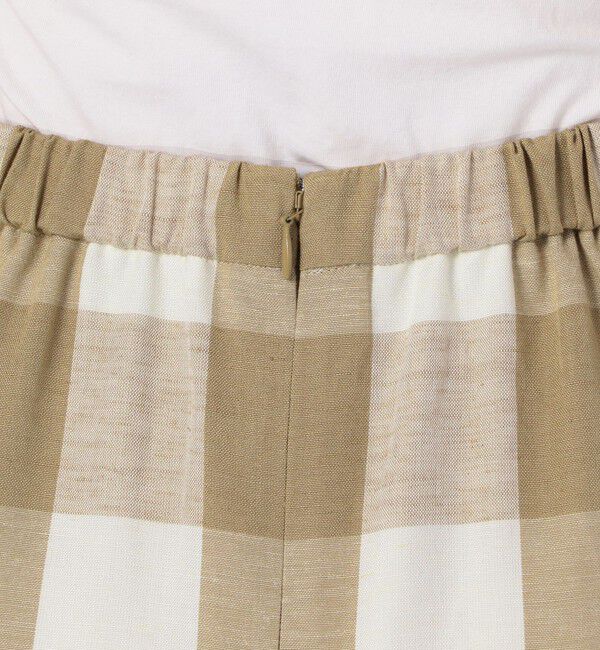 Liesse「ギンガムフレアスカート」|スカート|