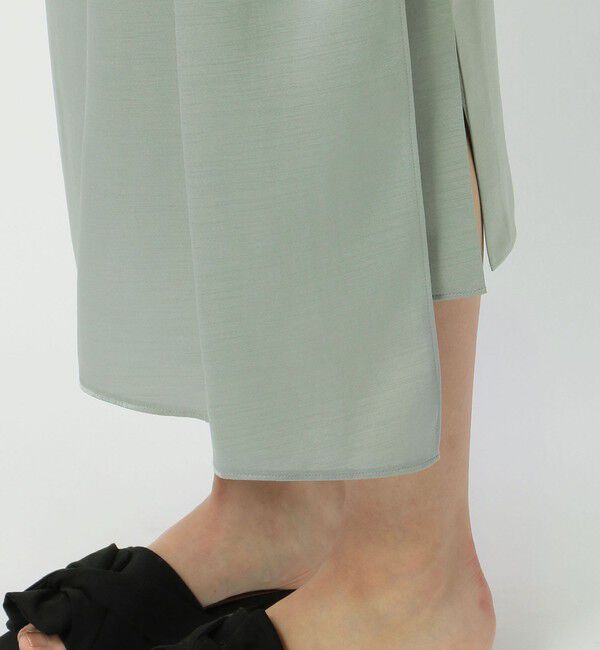 Liesse「サテン巻きスカート」|スカート|