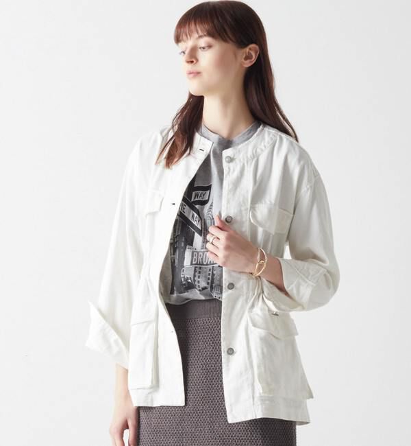 Liesse「デニムジャケット」|デニムジャケット|ホワイト