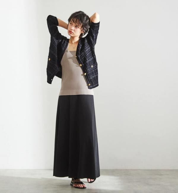 Liesse「カットソーロングスカート（セットアップ対応可）」|スカート|