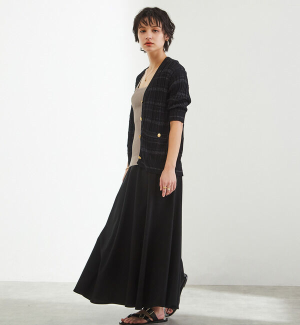 Liesse「カットソーロングスカート（セットアップ対応可）」|スカート|