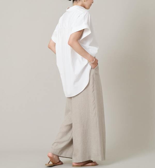 Liesse「ワイドギャザーパンツ（セットアップ対応）」|その他|