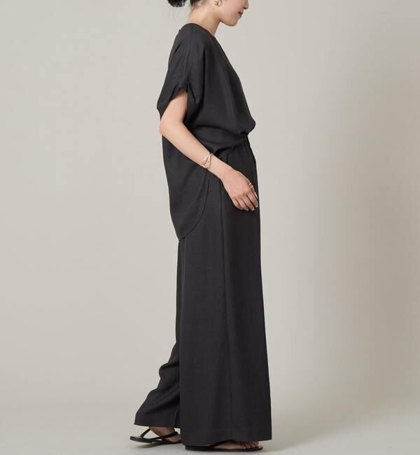 Liesse「ワイドギャザーパンツ（セットアップ対応）」|その他|