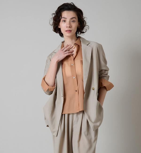 Liesse「《大草直子さん着用》ショートスリーブジャケット」|その他|