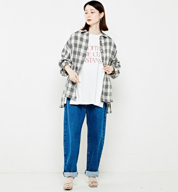 Soffitto「リネンウエストギャザーブラウス」|シャツ・ブラウス|