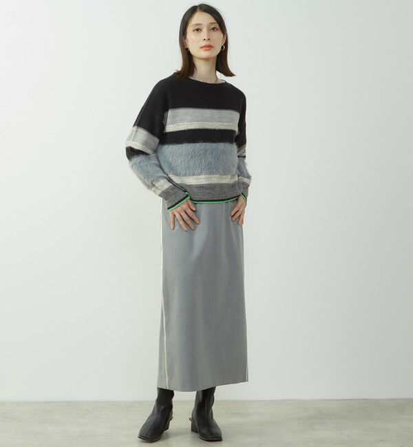 Soffitto「2WAYストレッチサイドラインタイトスカート」|スカート|