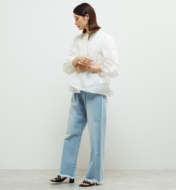 Soffitto「ボリューム袖ギャザーブラウス」|シャツ・ブラウス|