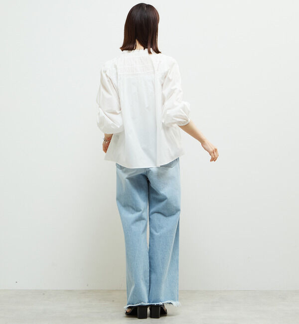 Soffitto「ボリューム袖ギャザーブラウス」|シャツ・ブラウス|