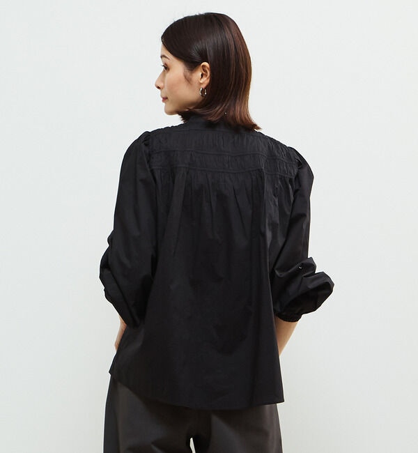 Soffitto「ボリューム袖ギャザーブラウス」|シャツ・ブラウス|
