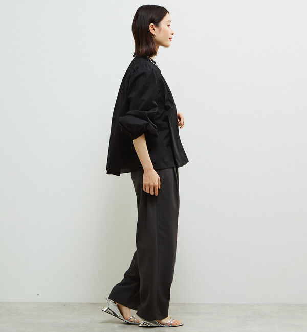 Soffitto「ボリューム袖ギャザーブラウス」|シャツ・ブラウス|