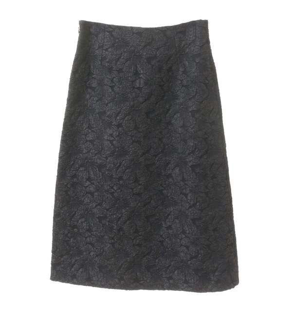 A_「【BAUM UND PFERDGARTEN/バウムウンドヘルガーテン】フラワージャカードサイドスリットスカート」|スカート|