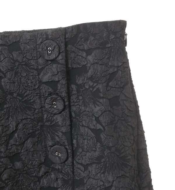 A_「【BAUM UND PFERDGARTEN/バウムウンドヘルガーテン】フラワージャカードサイドスリットスカート」|スカート|