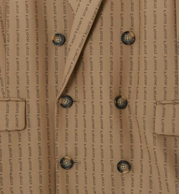 A_「【A_/エース】3Aロゴ柄テーラードジャケット」|テーラードジャケット|