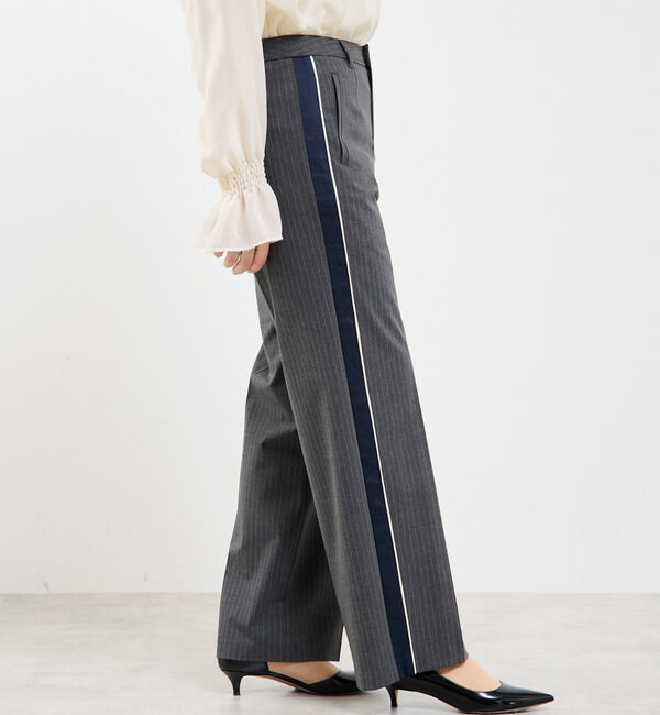 Soffitto「ピンストライプ2WAYストレッチラインパンツ」|その他|