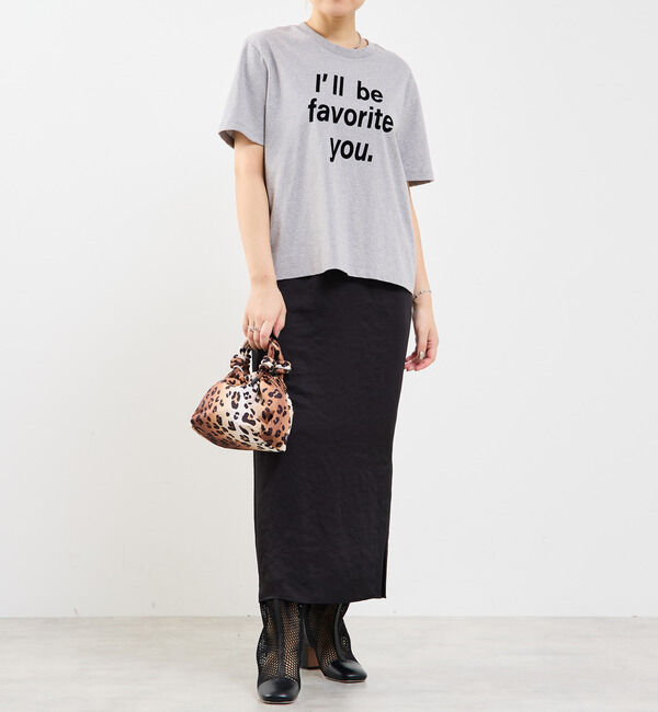 Soffitto「フロッキープリントTシャツ」|Tシャツ・カットソー|