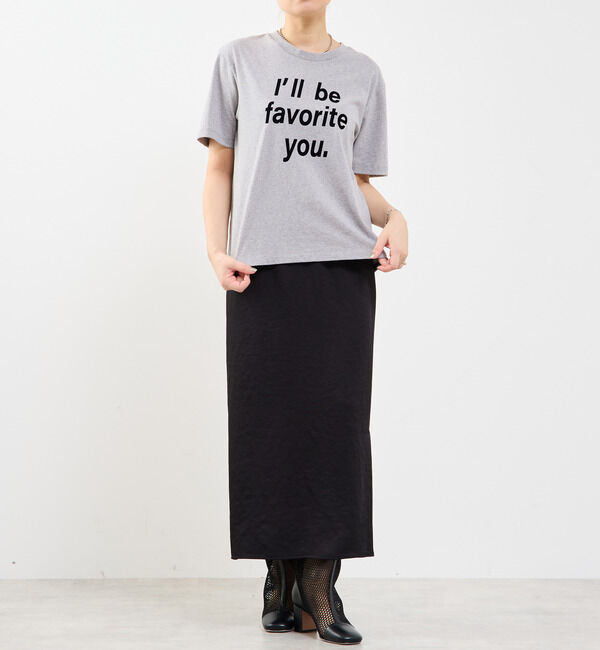 Soffitto「フロッキープリントTシャツ」|Tシャツ・カットソー|