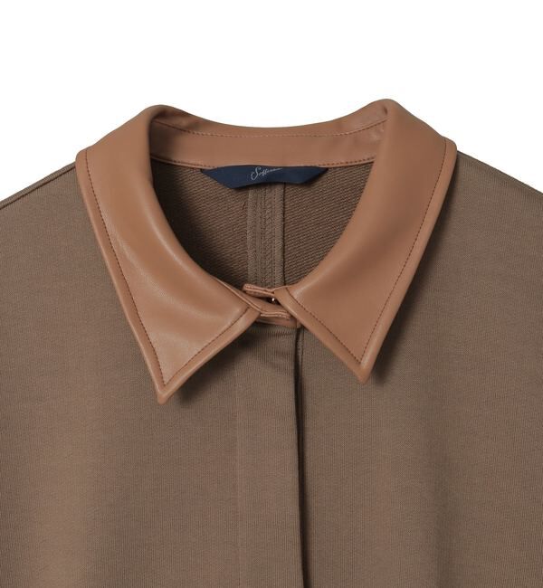 Soffitto「裏毛サイドスリットミニワンピース」|ワンピース|