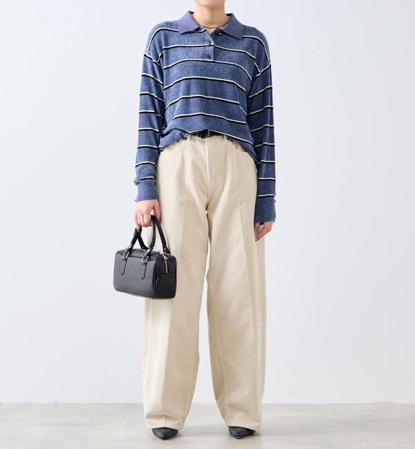 SOFFITTO「ベロアポロニット」|ニット・セーター|