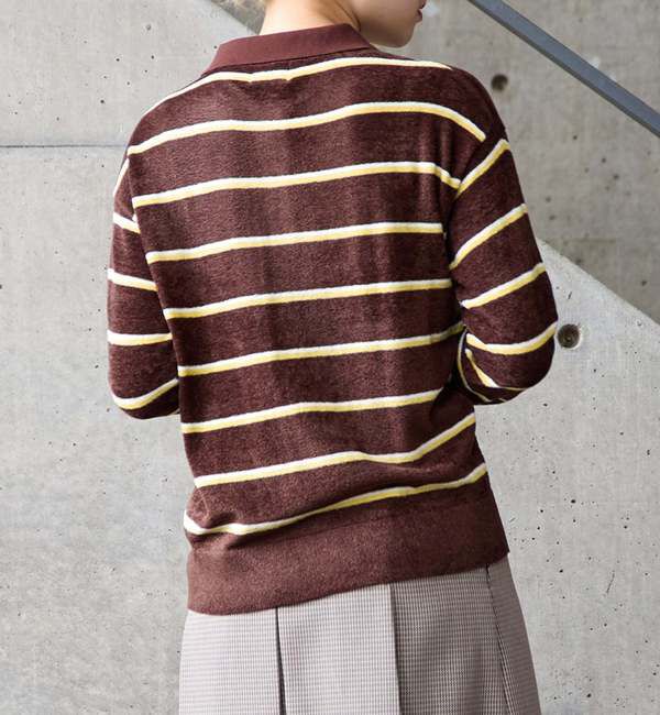 SOFFITTO「ベロアポロニット」|ニット・セーター|