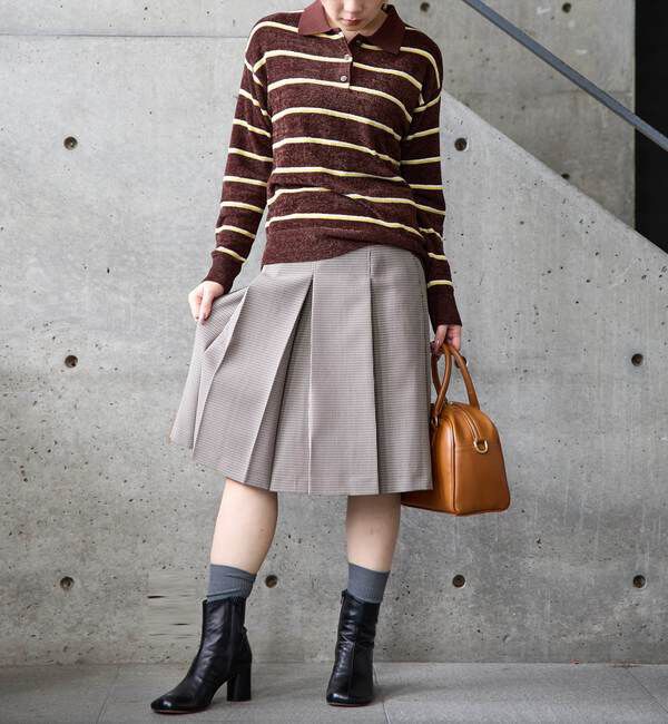 SOFFITTO「ベロアポロニット」|ニット・セーター|