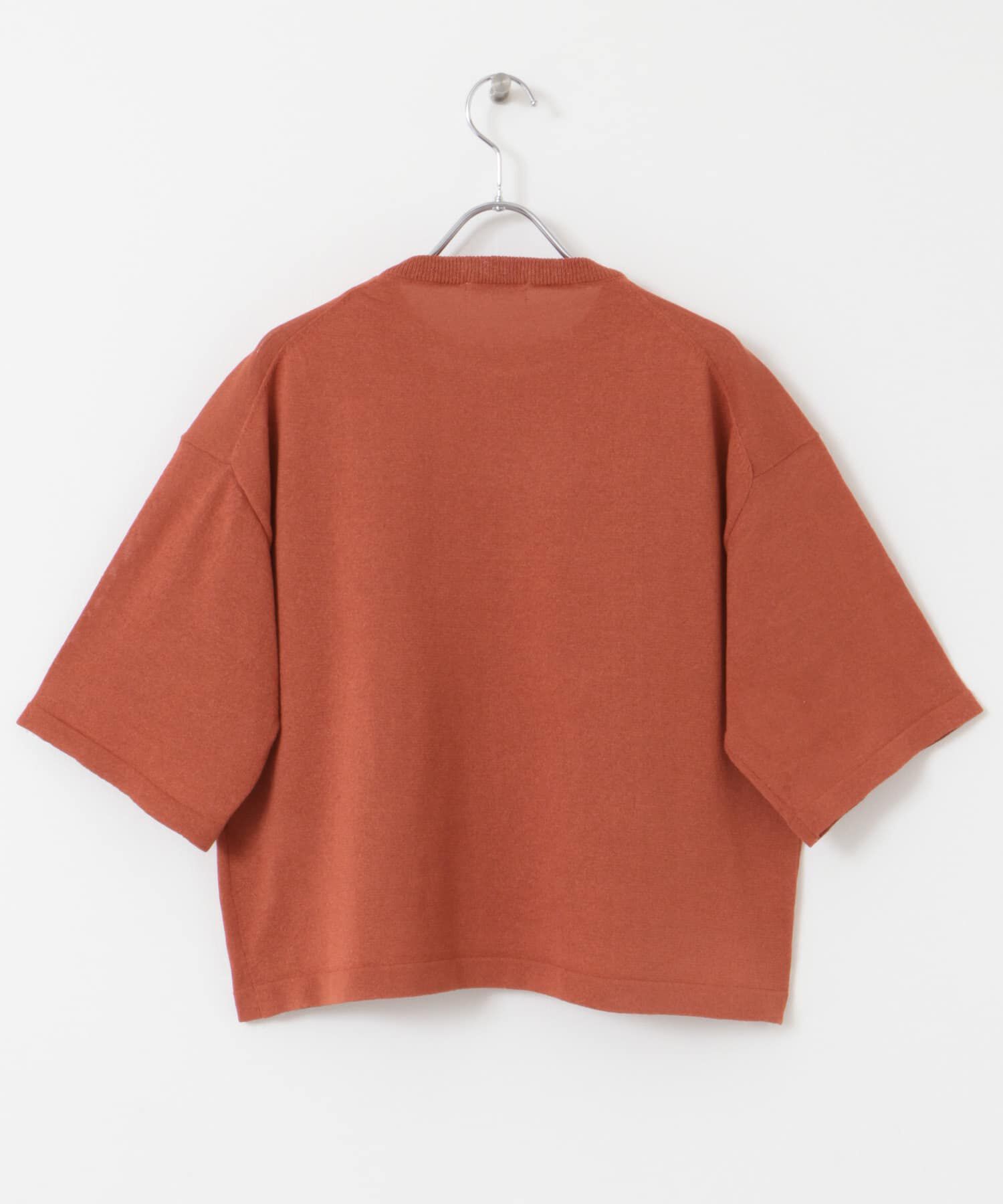 URBAN RESEARCH DOORS「FORK&SPOON　ペーパーニットTシャツ」|ニット・セーター|