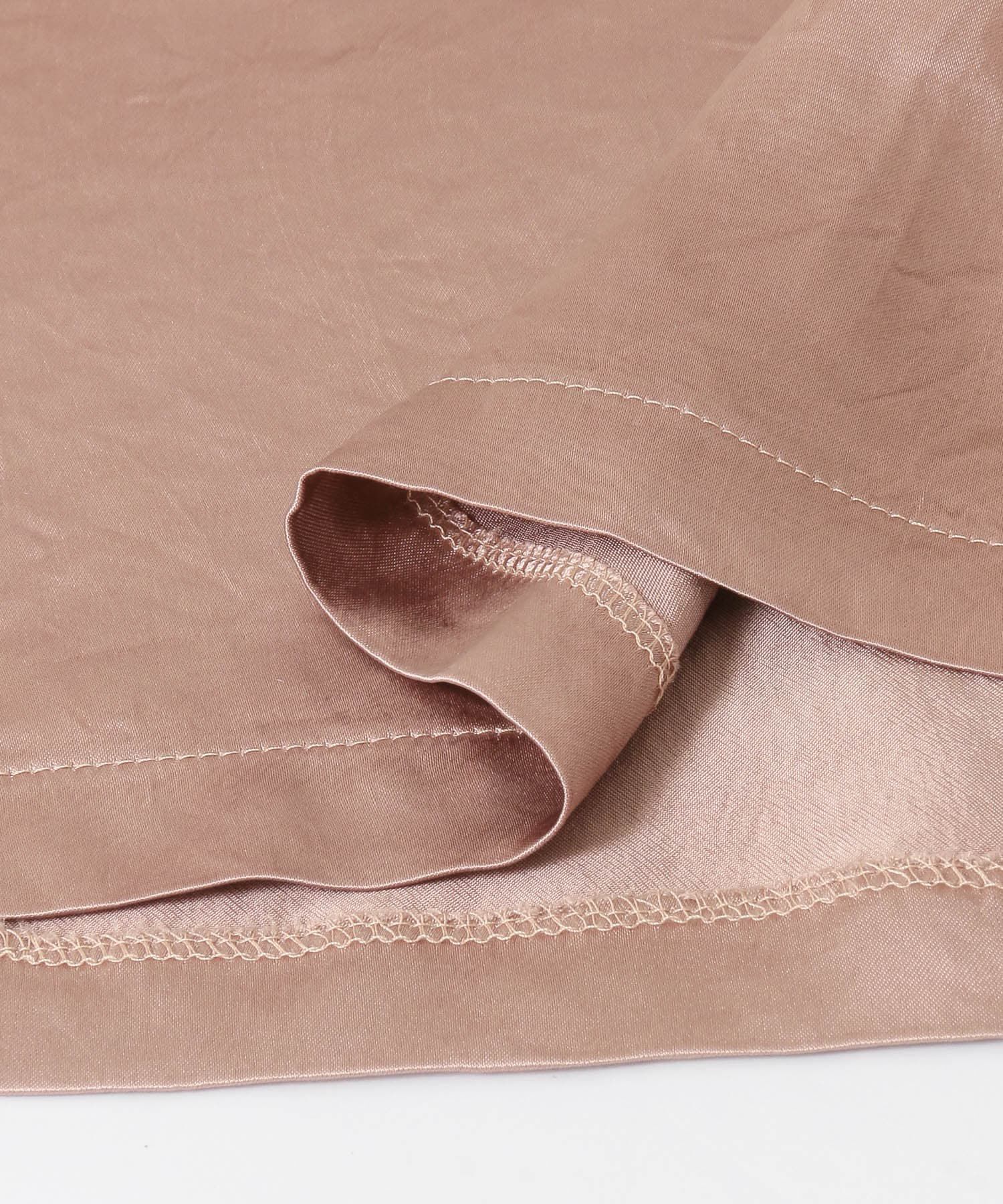 URBAN RESEARCH DOORS「thint　クラッシュサテンサロペット」|スカート|