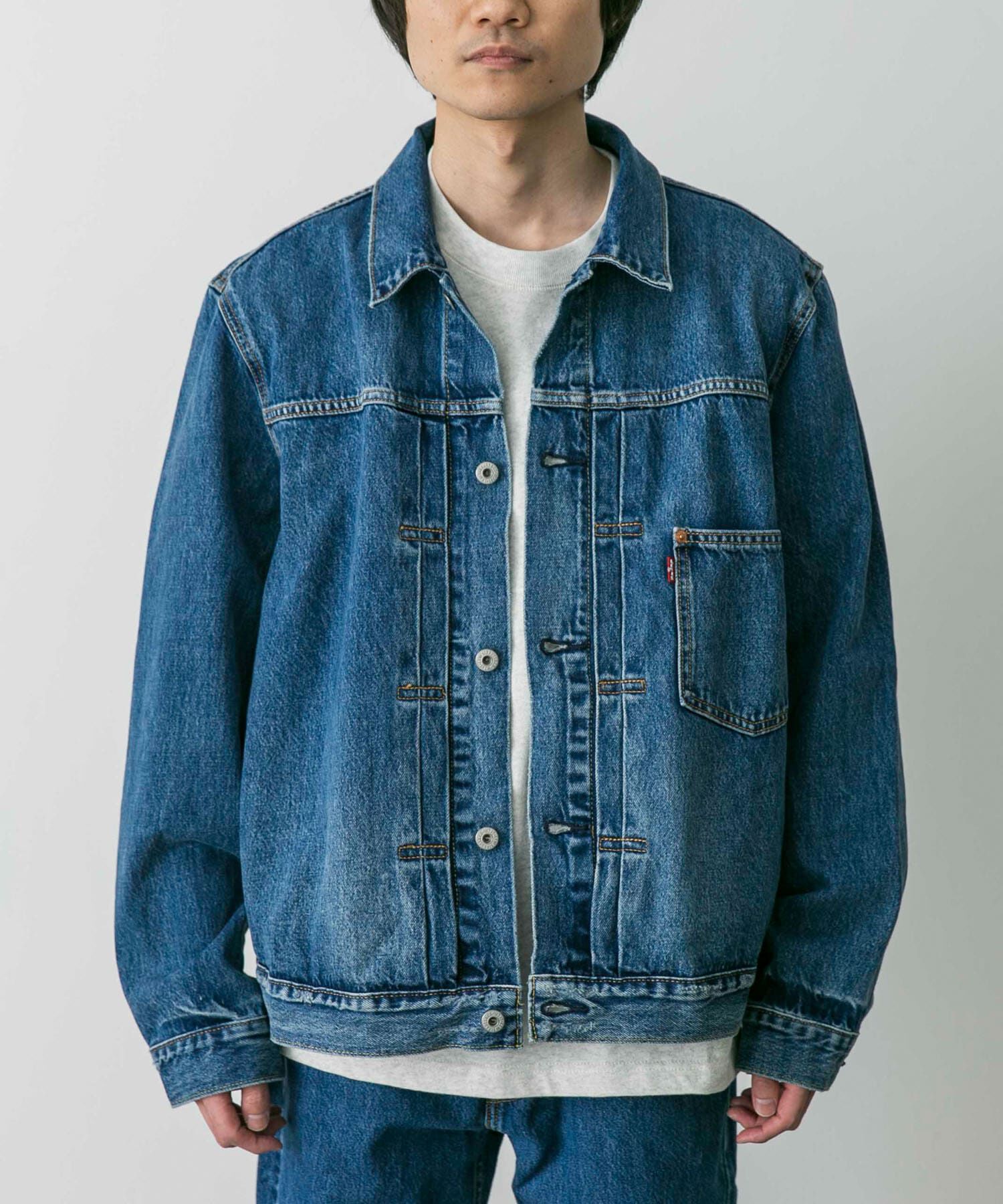 URBAN RESEARCH DOORS「LEVI&rsquo;S　TYPE 1 TRUCKER」|デニムジャケット|インディゴブルー