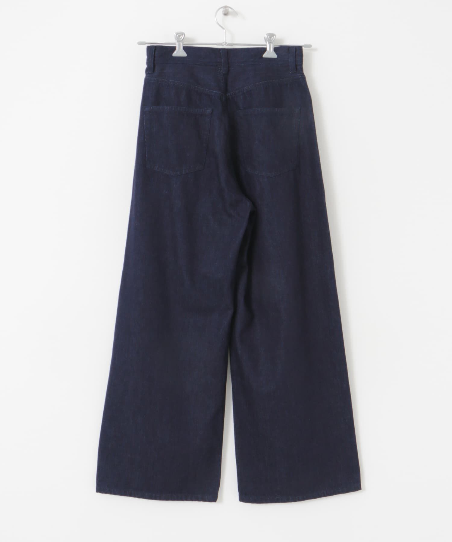 URBAN RESEARCH DOORS「Denim Tuck Wide Pants」|デニム|