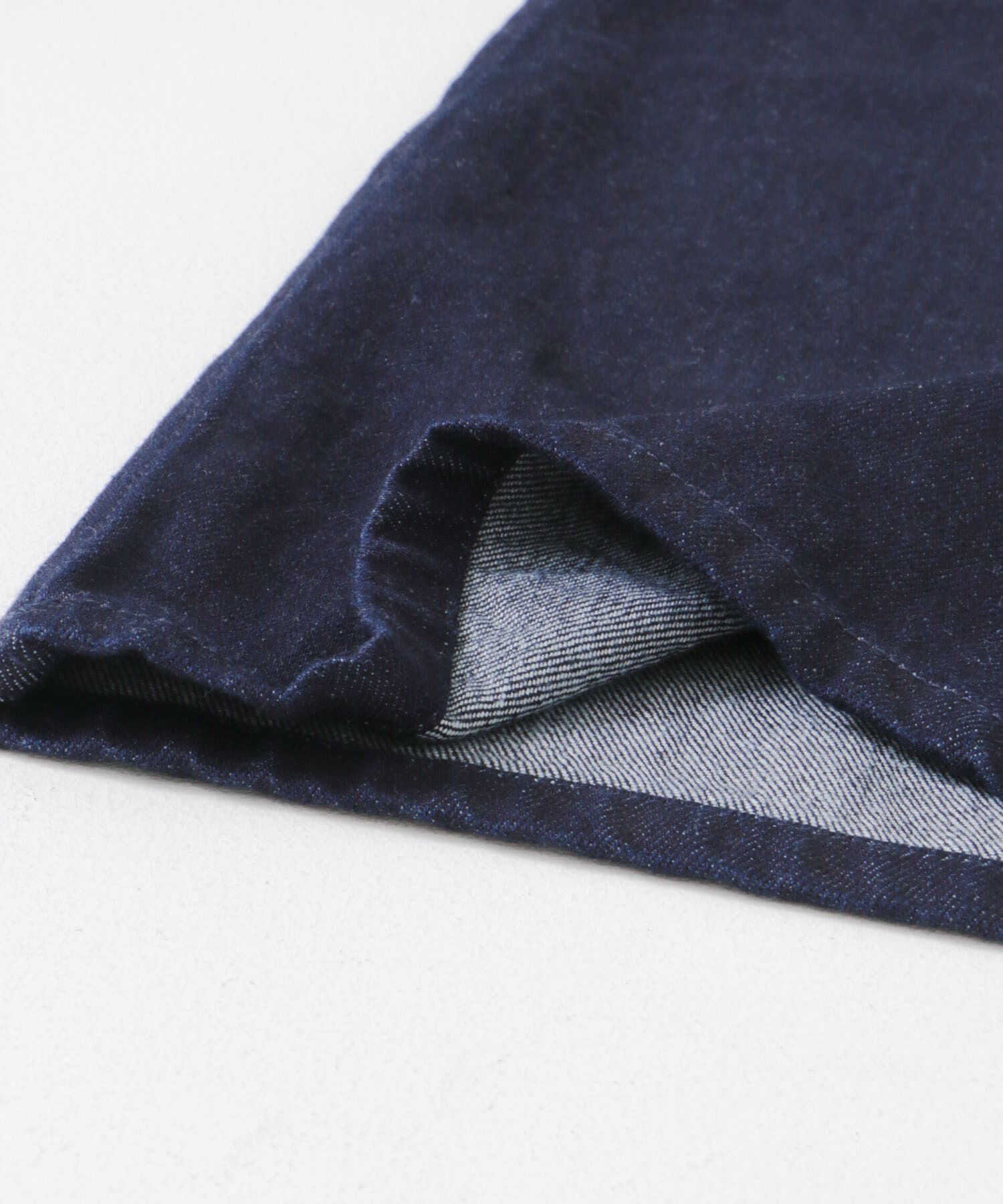 URBAN RESEARCH DOORS「Denim Tuck Wide Pants」|デニム|
