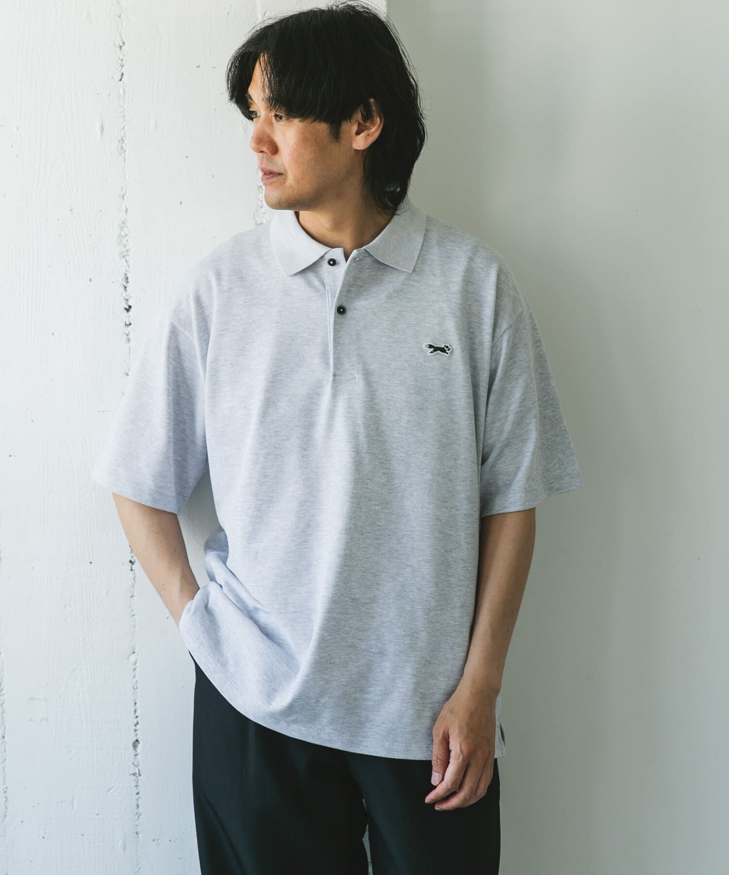 URBAN RESEARCH DOORS「『XLサイズ/WEB限定』『別注』PENNEYS&times;DOORS　THE FOX 鹿の子 ポロシャツ」|ポロシャツ|