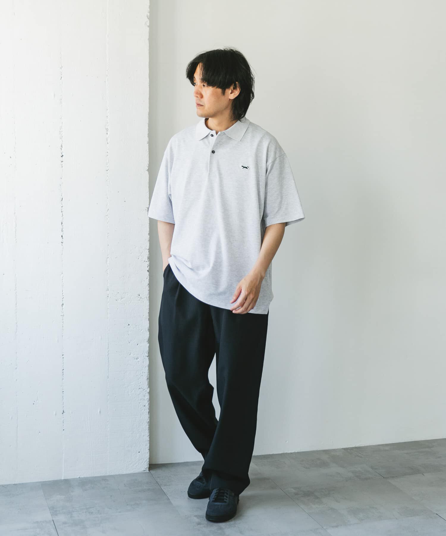 URBAN RESEARCH DOORS「『XLサイズ/WEB限定』『別注』PENNEYS&times;DOORS　THE FOX 鹿の子 ポロシャツ」|ポロシャツ|