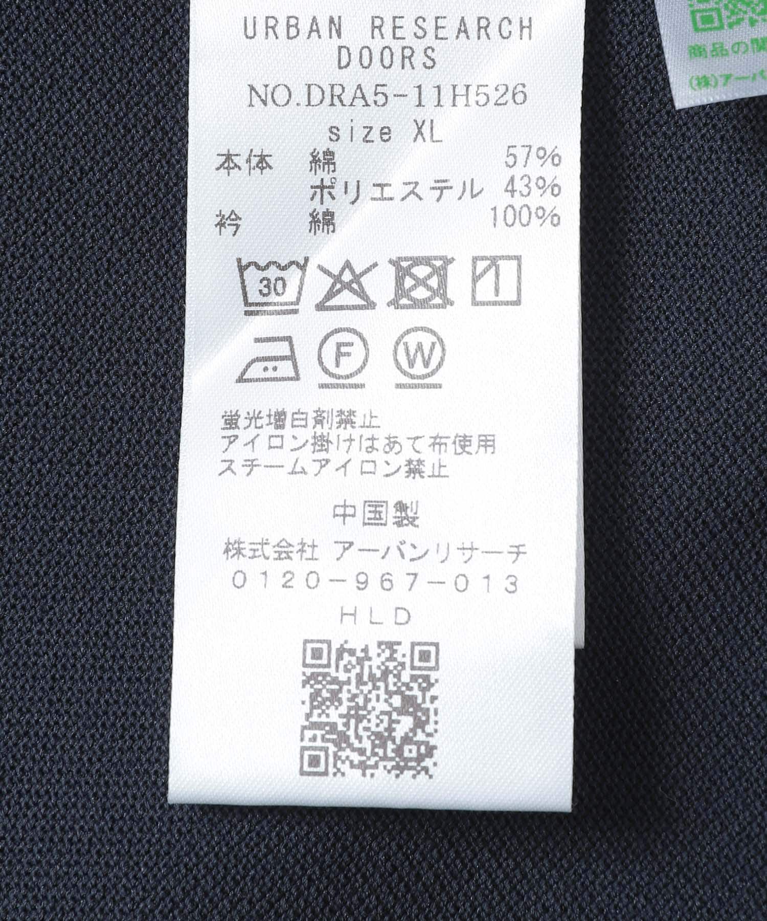 URBAN RESEARCH DOORS「『XLサイズ/WEB限定』『別注』PENNEYS&times;DOORS　THE FOX 鹿の子 ポロシャツ」|ポロシャツ|