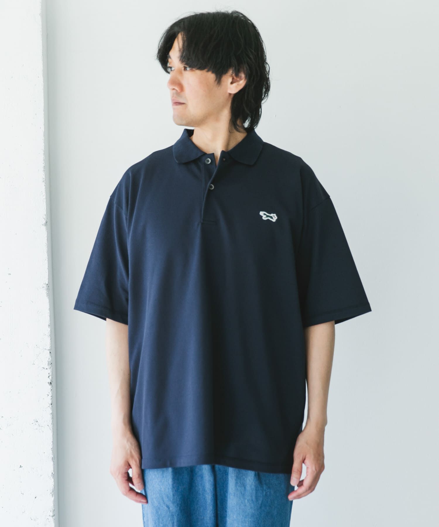 URBAN RESEARCH DOORS「『XLサイズ/WEB限定』『別注』PENNEYS&times;DOORS　THE FOX 鹿の子 ポロシャツ」|ポロシャツ|