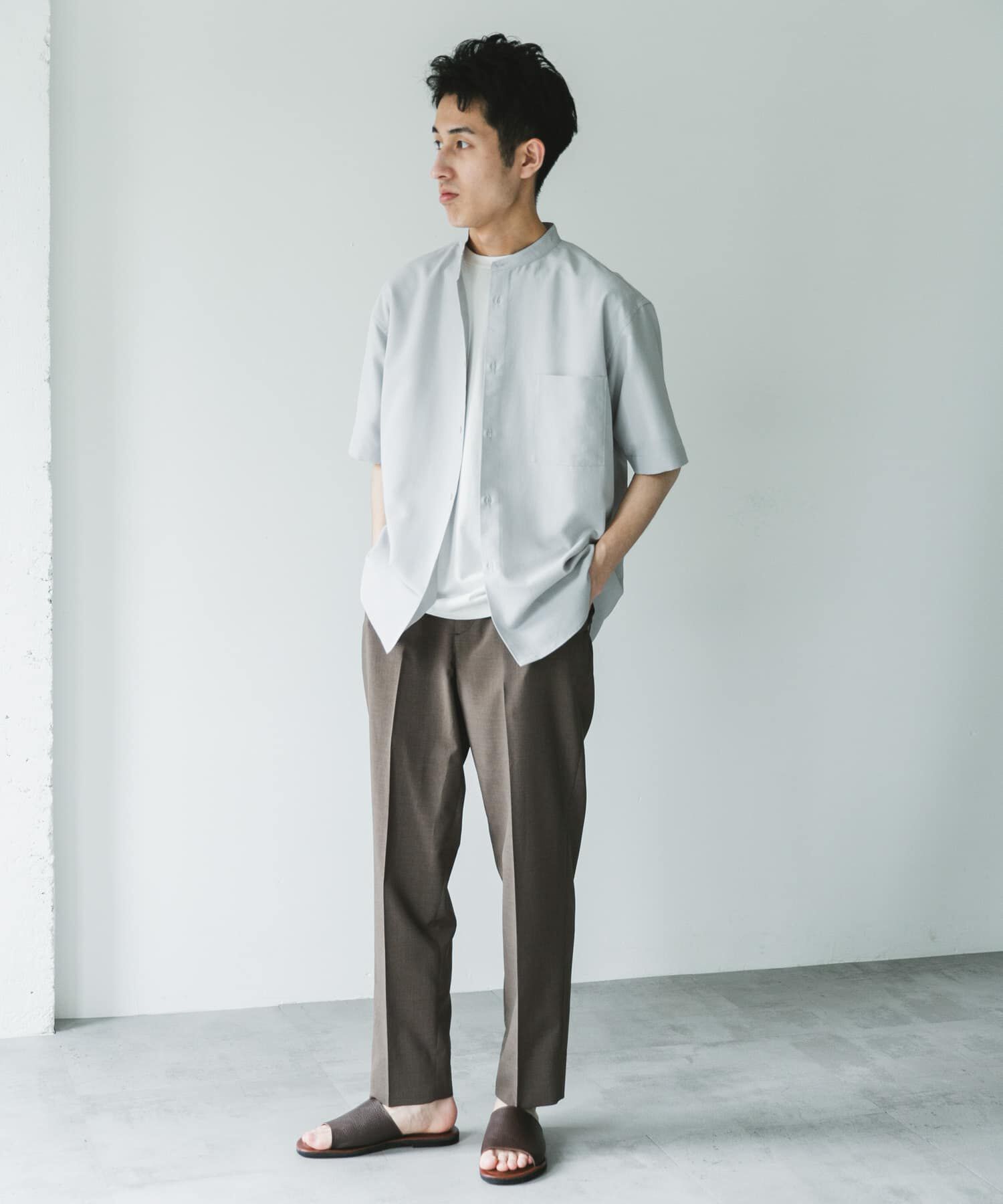 URBAN RESEARCH DOORS「『XLｻｲｽﾞ/WEB限定』『吸水速乾』ｾｵｱﾙﾌｧﾊﾞﾝﾄﾞｶﾗｰｼｮｰ 」|シャツ・ブラウス|