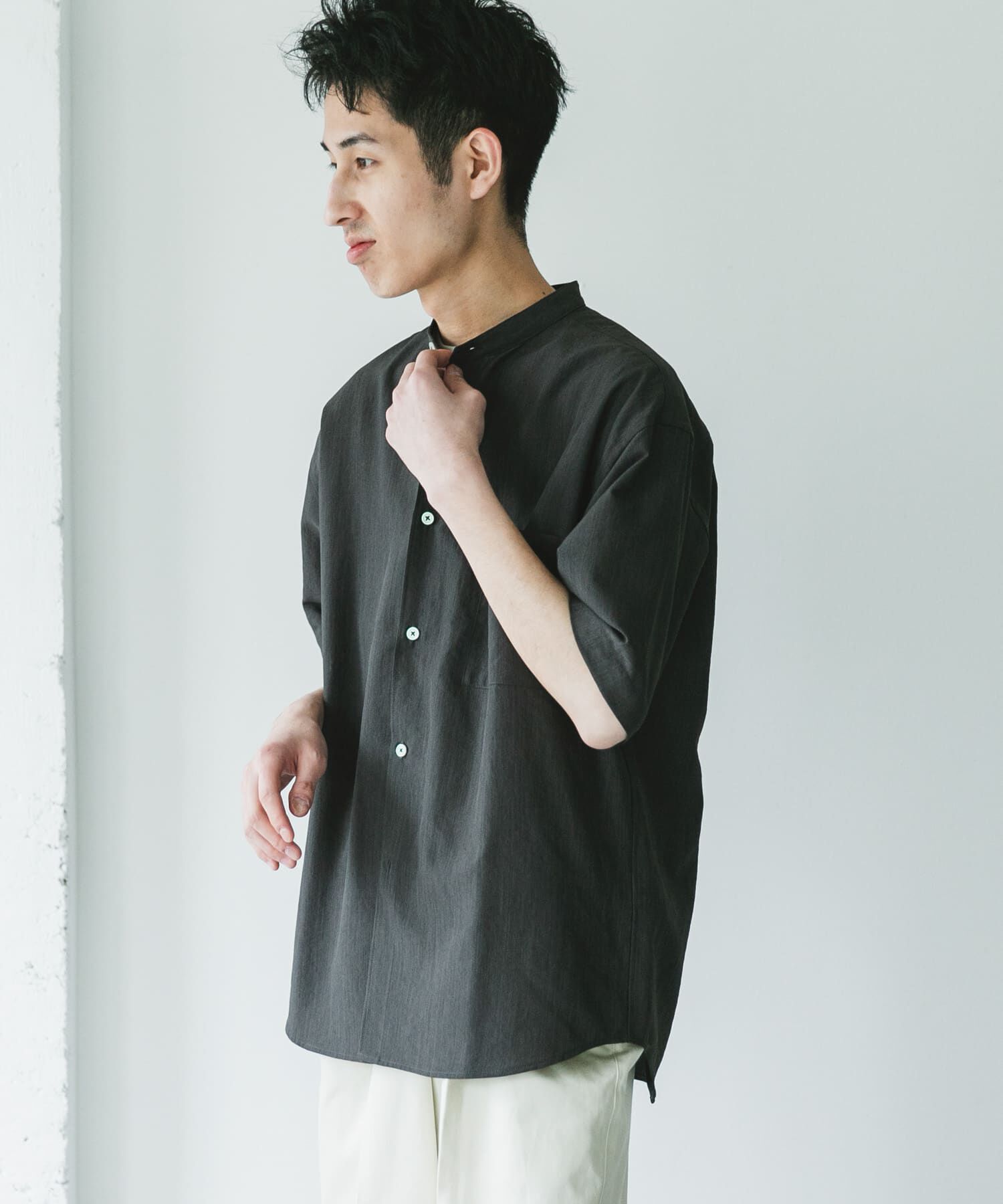 URBAN RESEARCH DOORS「『XLｻｲｽﾞ/WEB限定』『吸水速乾』ｾｵｱﾙﾌｧﾊﾞﾝﾄﾞｶﾗｰｼｮｰ 」|シャツ・ブラウス|