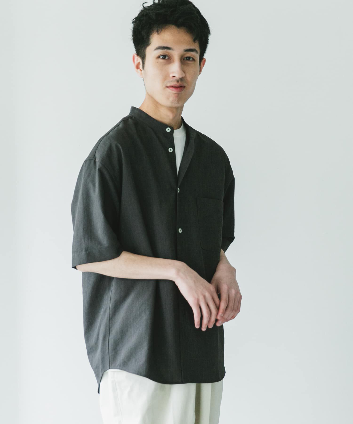 URBAN RESEARCH DOORS「『XLｻｲｽﾞ/WEB限定』『吸水速乾』ｾｵｱﾙﾌｧﾊﾞﾝﾄﾞｶﾗｰｼｮｰ 」|シャツ・ブラウス|