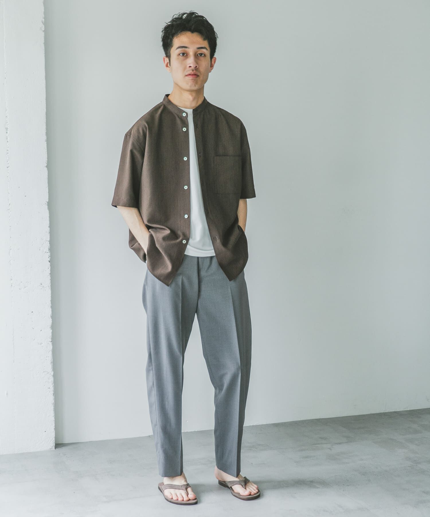 URBAN RESEARCH DOORS「『XLｻｲｽﾞ/WEB限定』『吸水速乾』ｾｵｱﾙﾌｧﾊﾞﾝﾄﾞｶﾗｰｼｮｰ 」|シャツ・ブラウス|