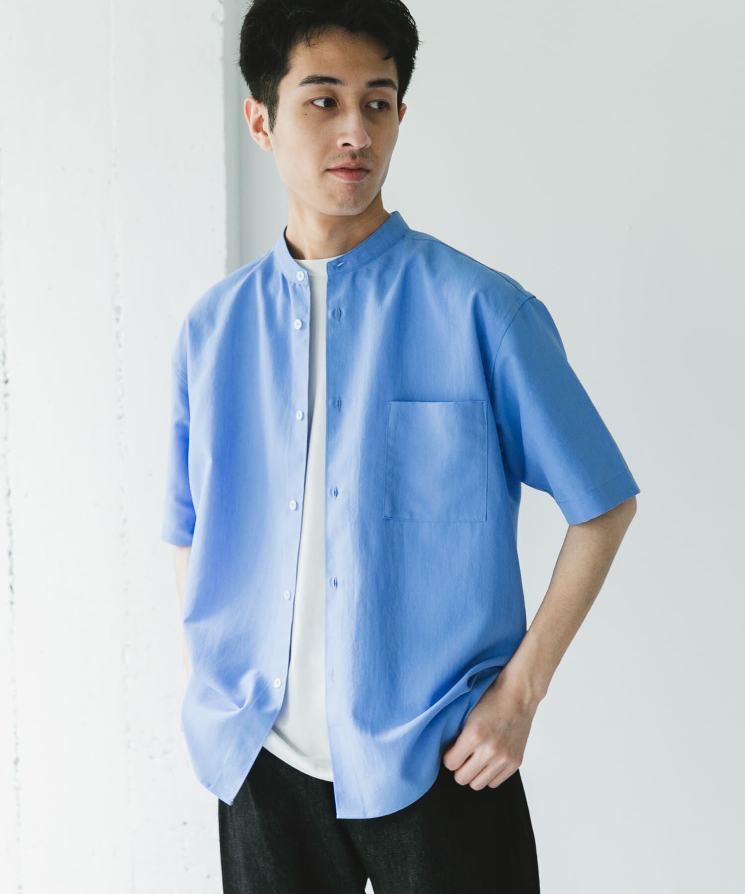 URBAN RESEARCH DOORS「『XLｻｲｽﾞ/WEB限定』『吸水速乾』ｾｵｱﾙﾌｧﾊﾞﾝﾄﾞｶﾗｰｼｮｰ 」|シャツ・ブラウス|