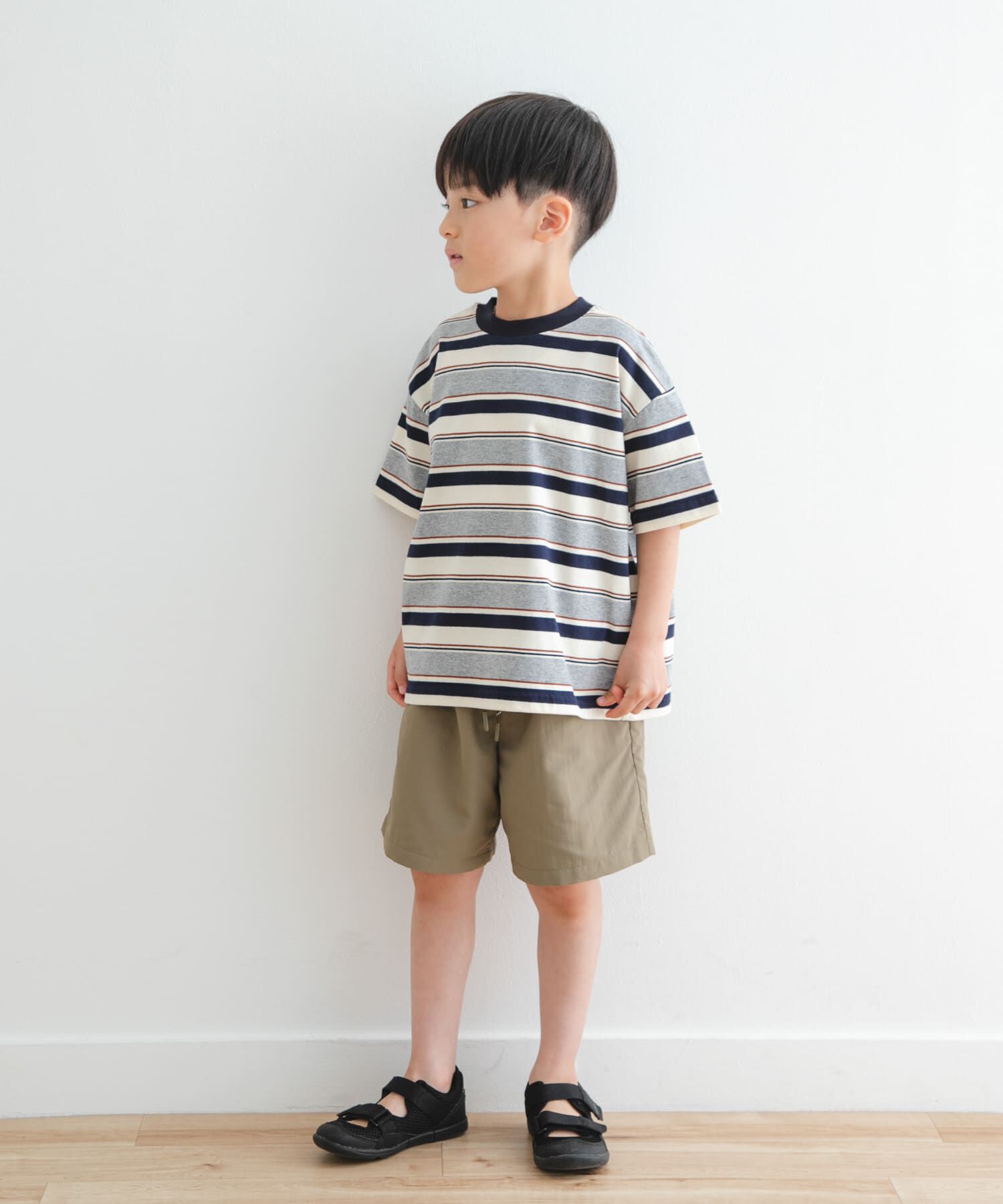URBAN RESEARCH DOORS「『WEB/一部店舗限定サイズ』マルチボーダールーズTシャツ(KIDS)」|その他|