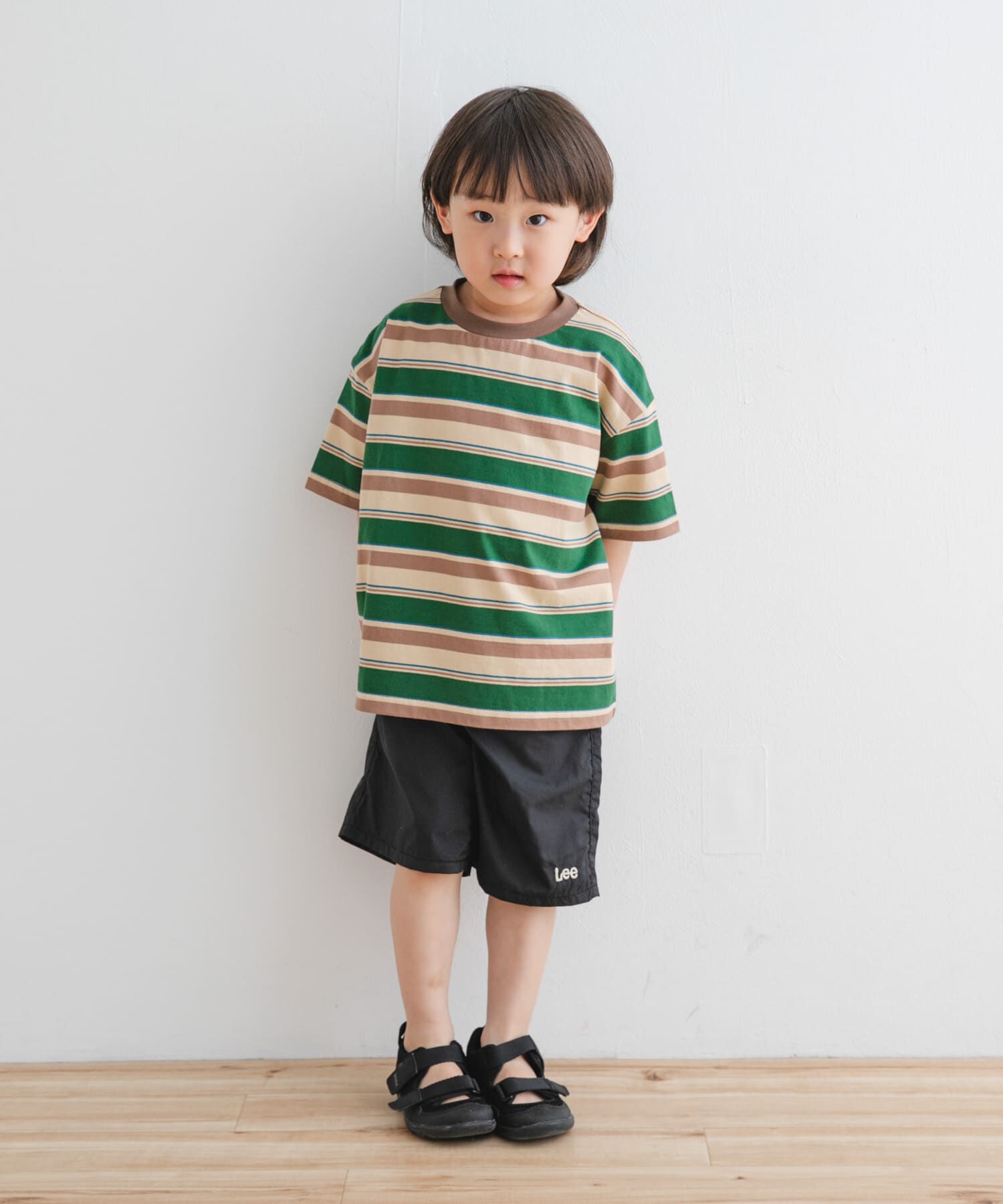 URBAN RESEARCH DOORS「『WEB/一部店舗限定サイズ』マルチボーダールーズTシャツ(KIDS)」|その他|
