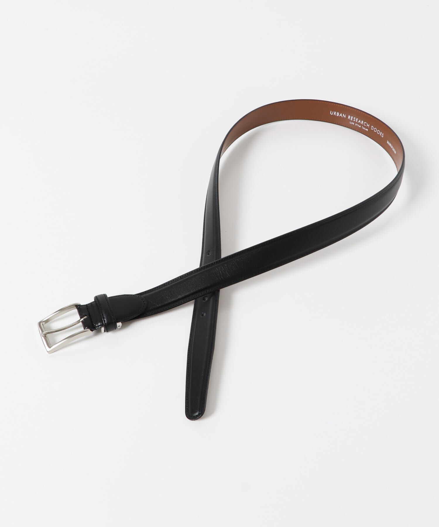 URBAN RESEARCH DOORS「LIFE STYLE TAILOR　水染めアニリンレザーベルト」|ベルト|