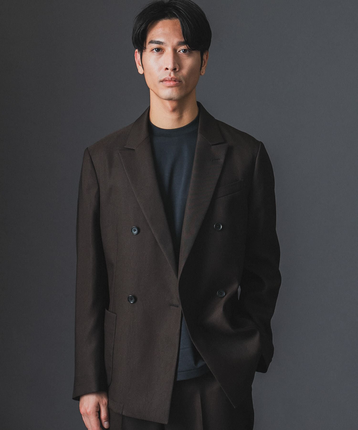 URBAN RESEARCH DOORS「LIFE STYLE TAILOR　ウールライクツイルコンフォータブルW ジャケット」|その他|