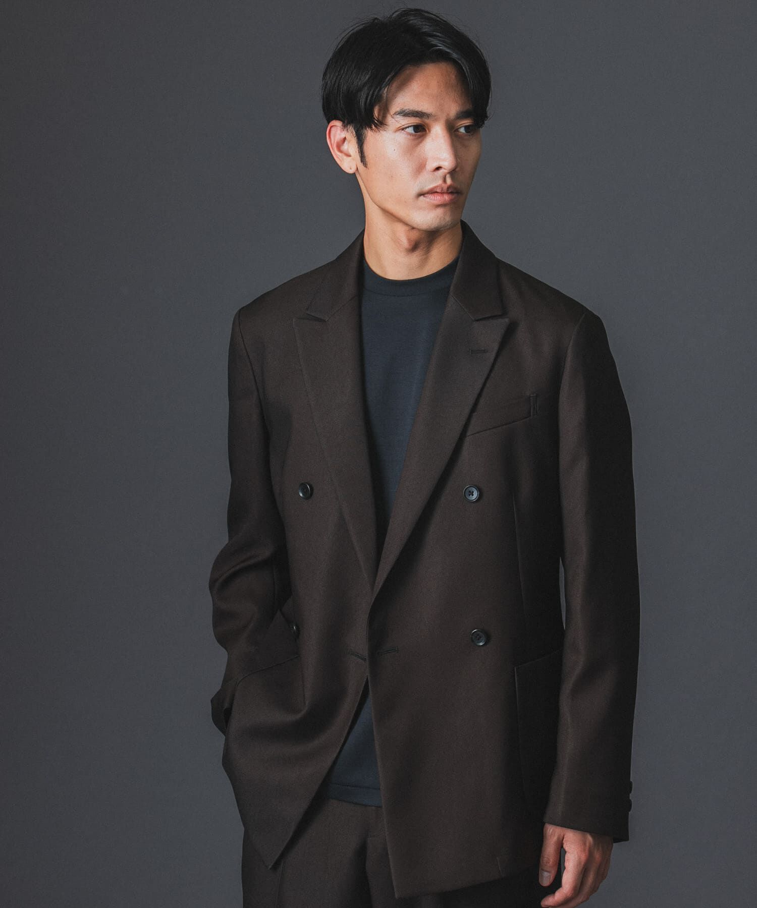URBAN RESEARCH DOORS「LIFE STYLE TAILOR　ウールライクツイルコンフォータブルW ジャケット」|その他|