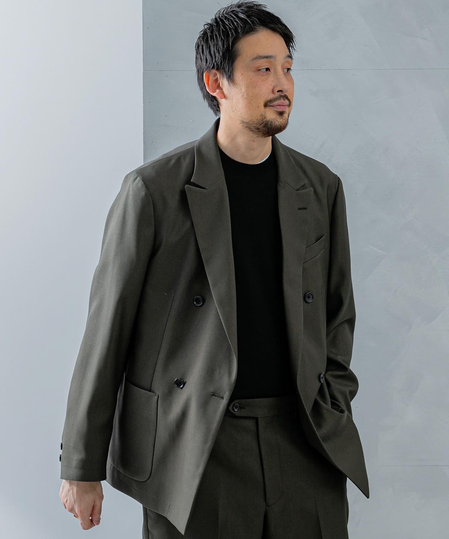 URBAN RESEARCH DOORS「LIFE STYLE TAILOR　ウールライクツイルコンフォータブルW ジャケット」|その他|